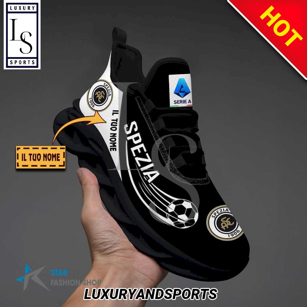 Spezia Calcio Serie A Benutzerdefinierter Name MAX SHOES