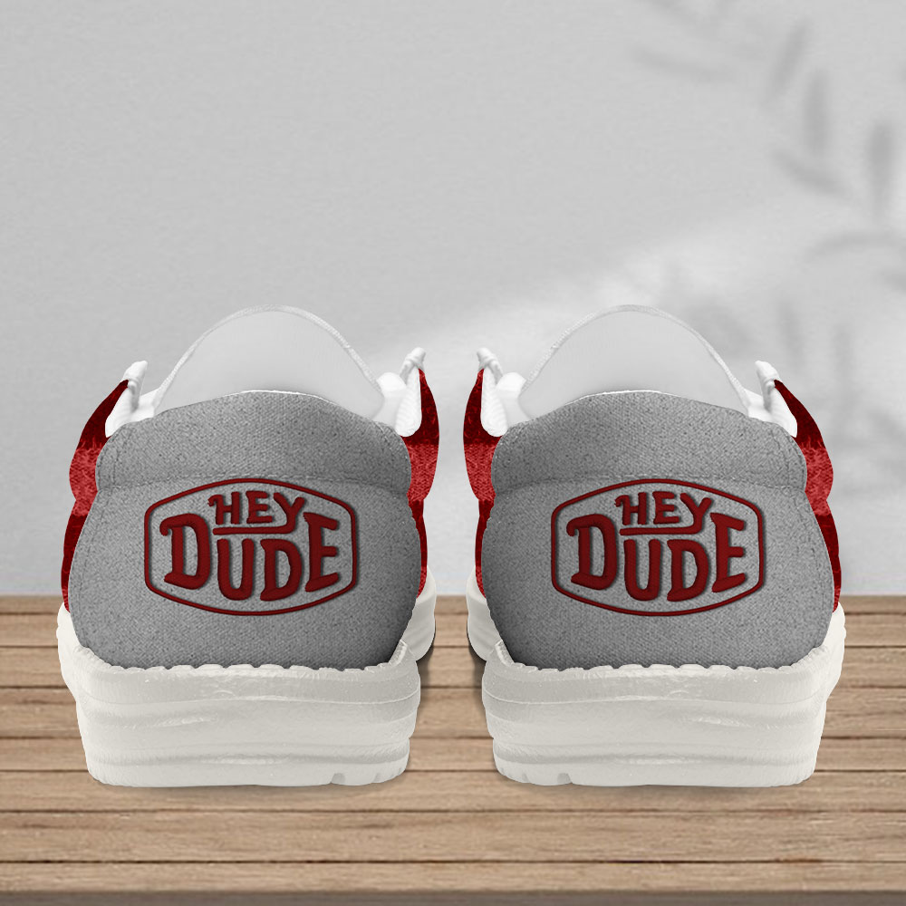 Stanford Cardinal personalisierte Hey Dude Sportschuhe – individuelles Namensdesign, perfektes Geschenk für Fans