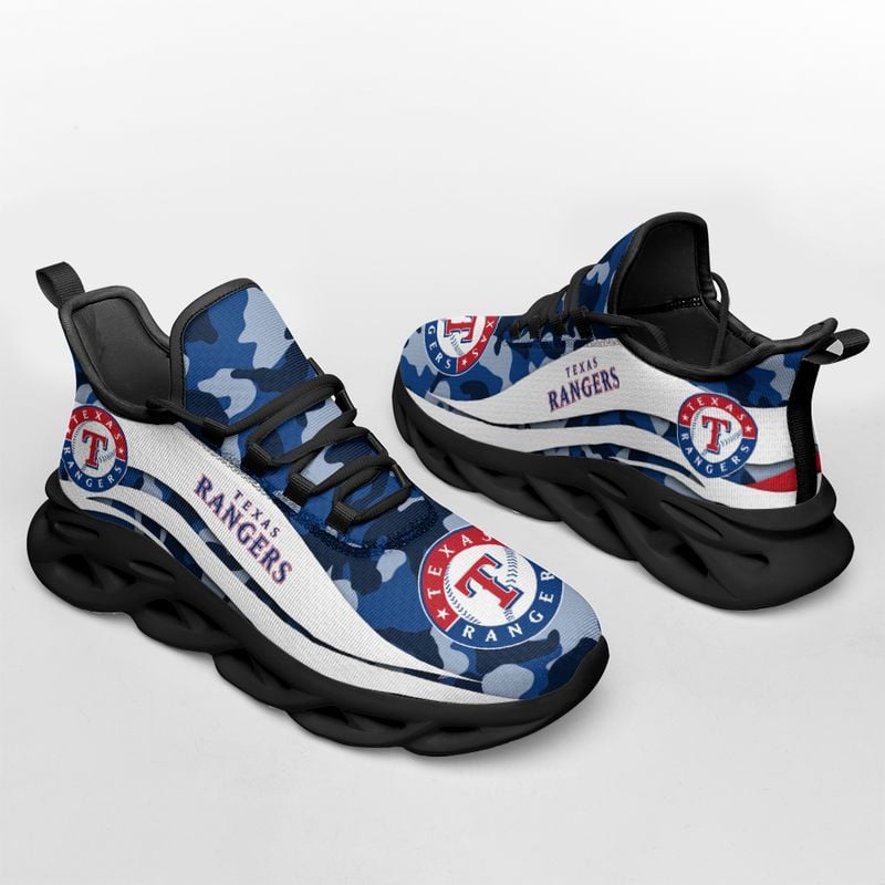 StockteeTexas Rangers Camo Pattern MAX SHOES NEU019760