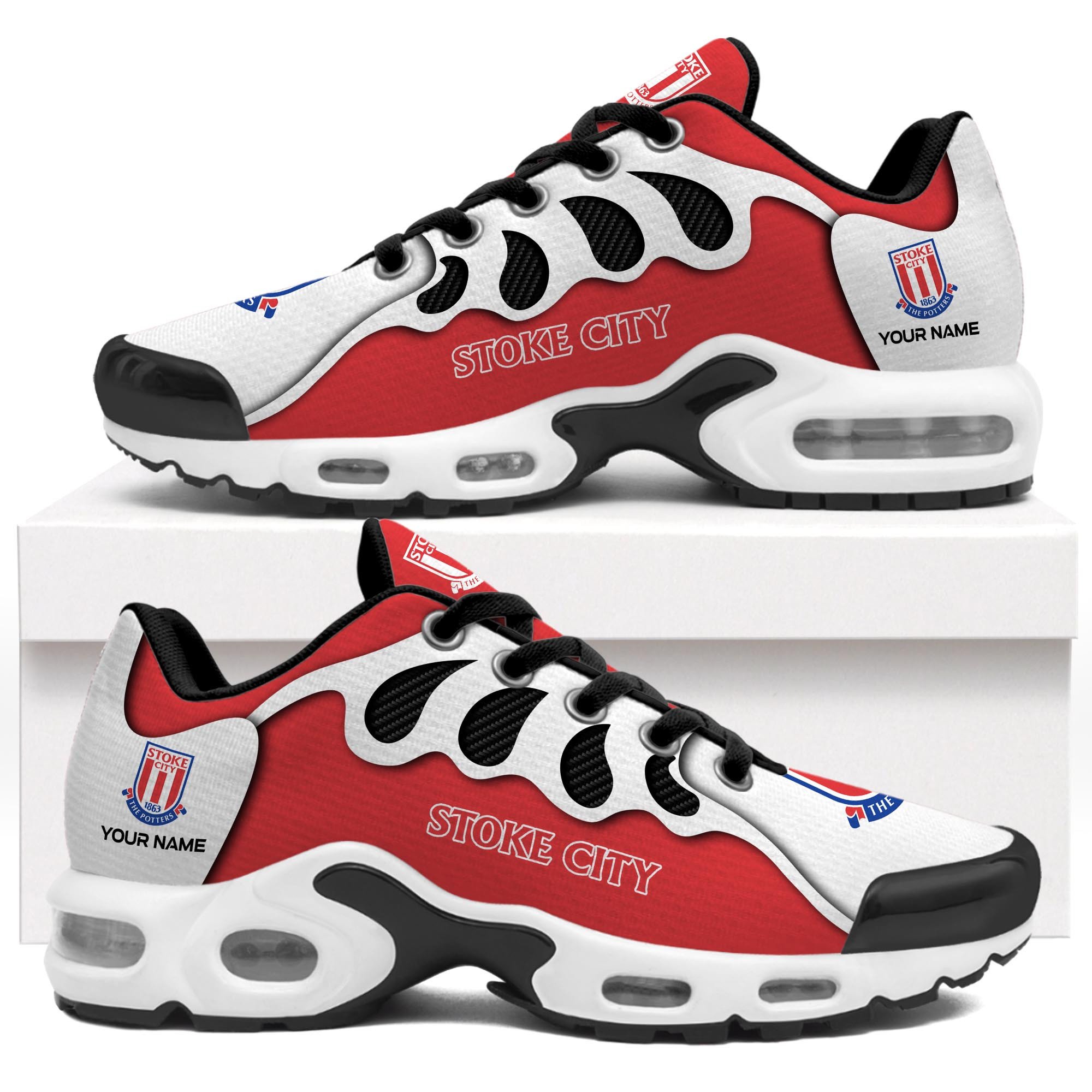 Stoke City F.C TN Schuhe Turnschuhe für Männer und Frauen