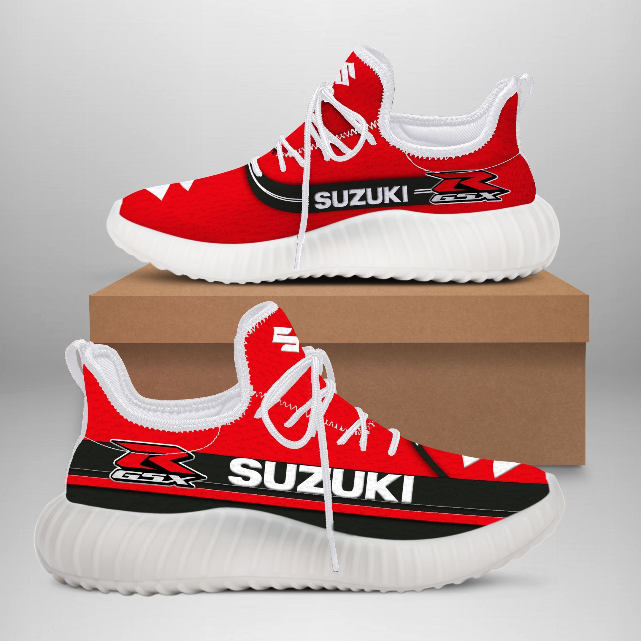 Suzuki GSX-R DMC YZ Schuhe Ver2 (Rot)