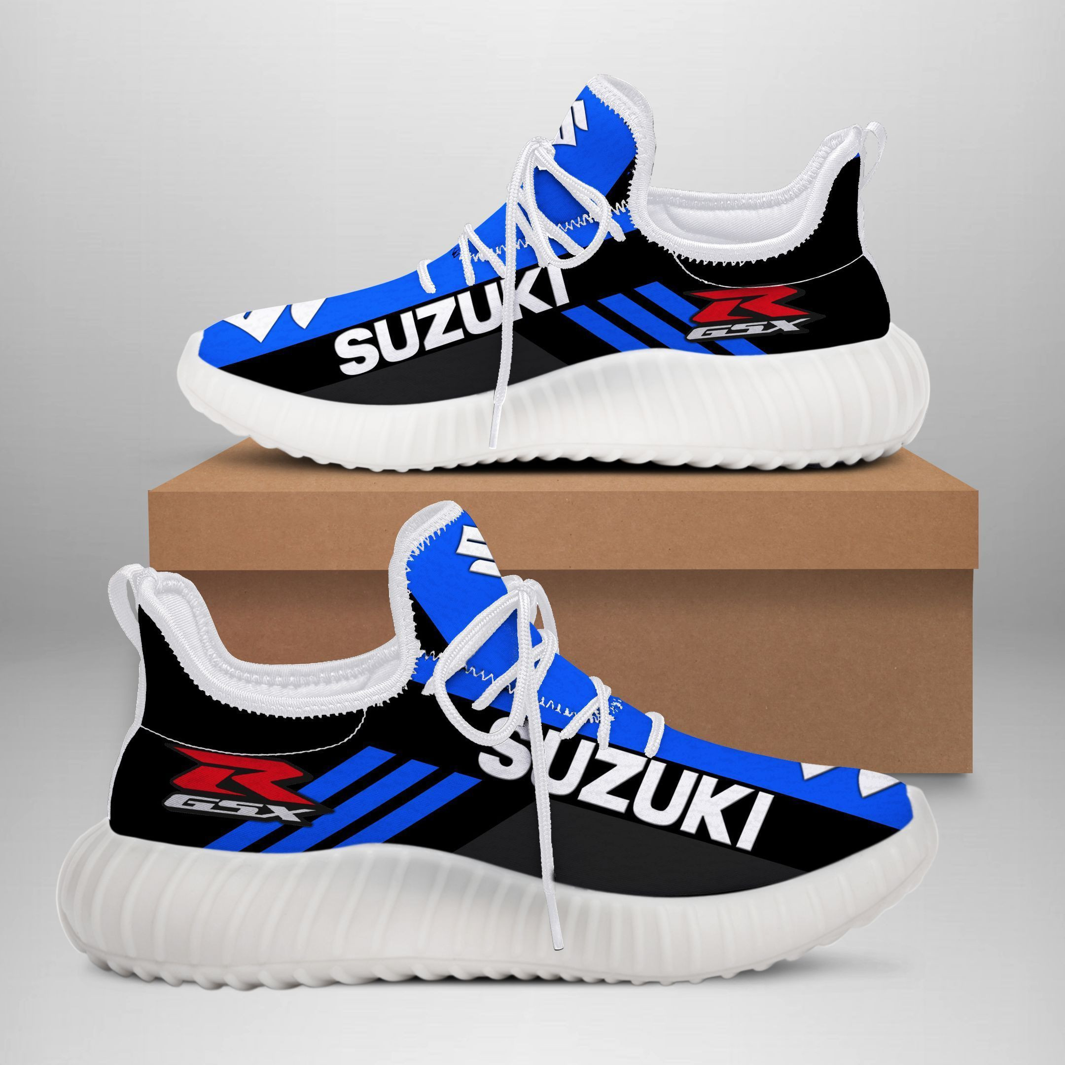 Suzuki GSX-R YZ Schuhe Ver1 (Blau)