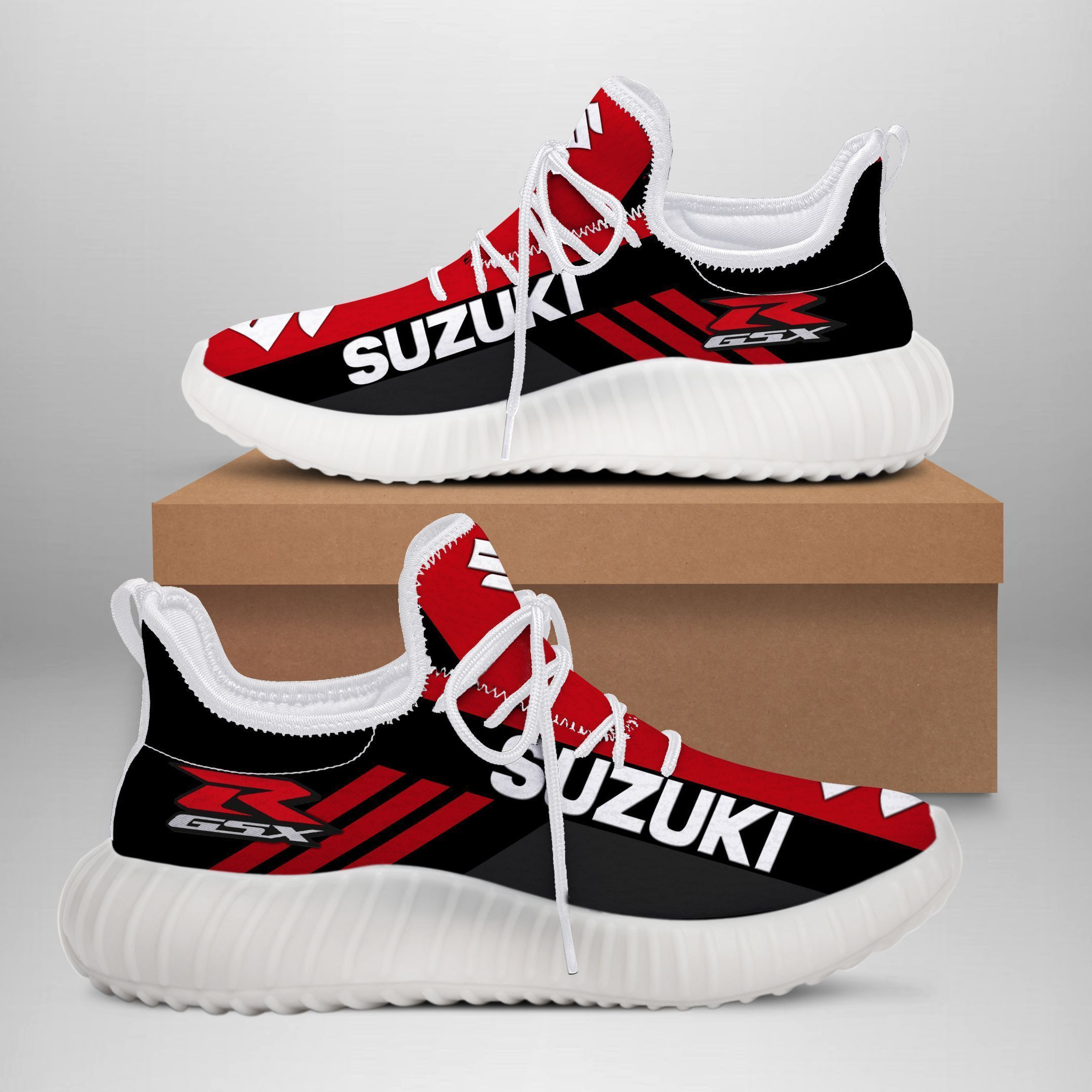 Suzuki GSX-R YZ Schuhe Ver1 (Rot)
