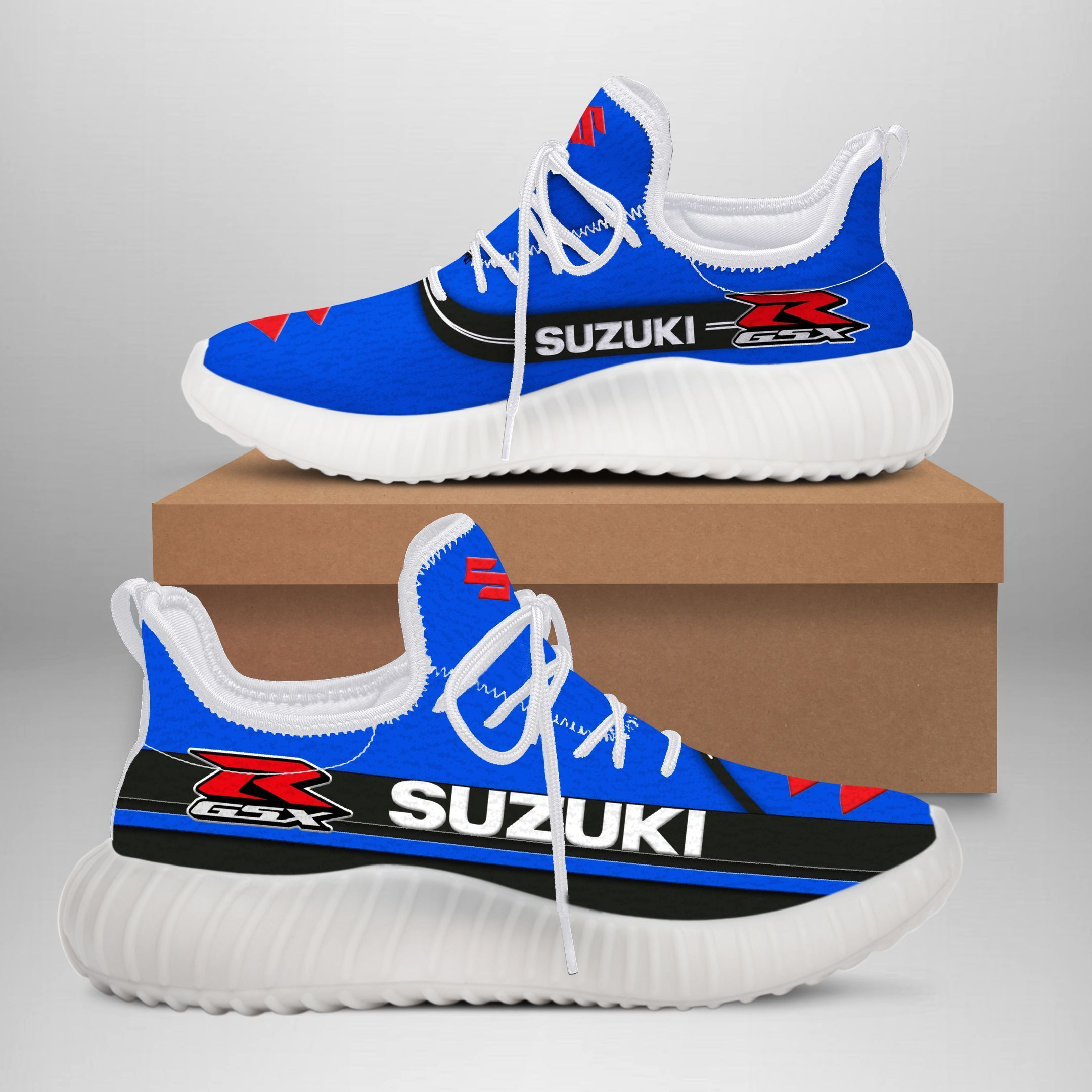 Suzuki GSX-R YZ Schuhe Ver2 (Blau)