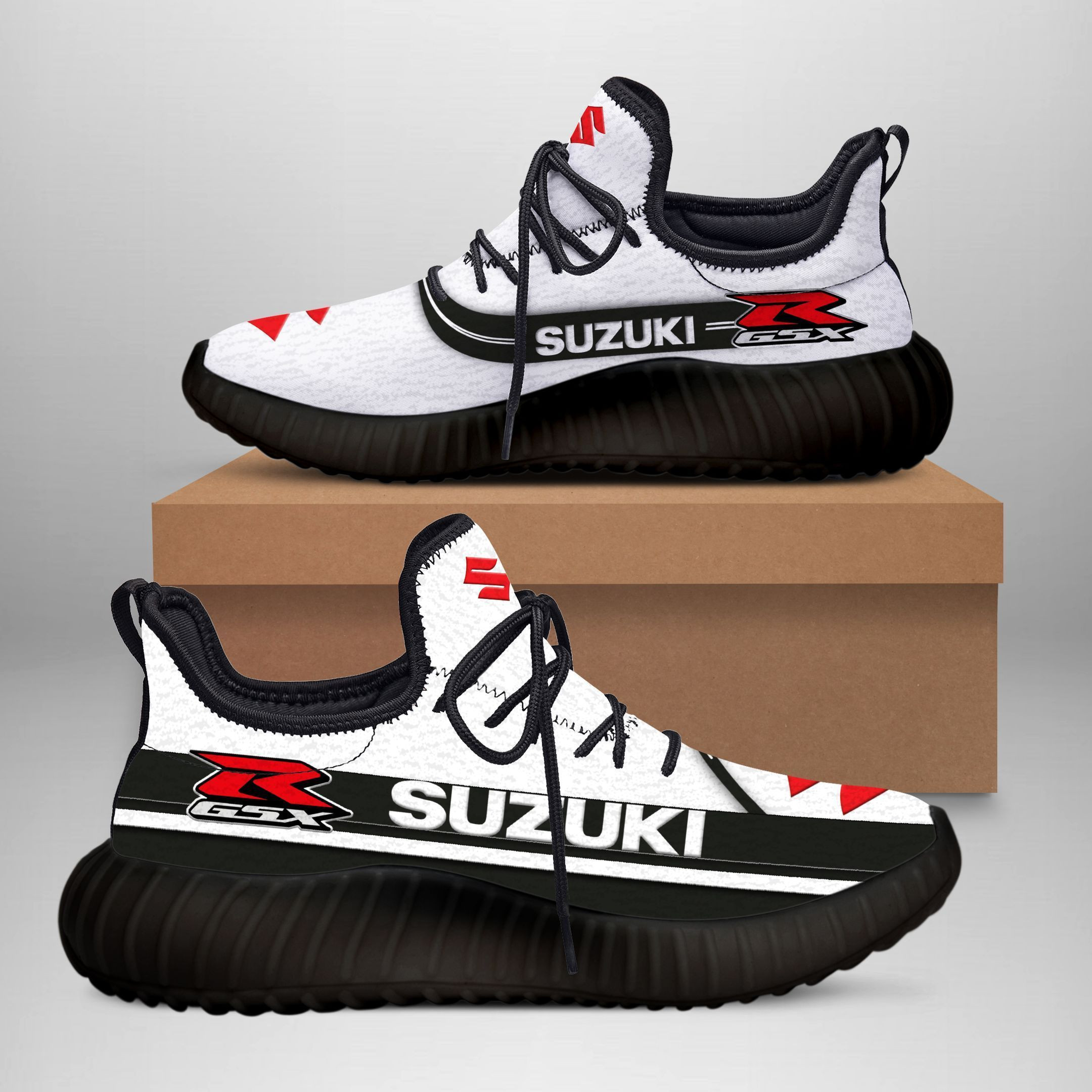 Suzuki GSX-R YZ Schuhe Ver2 (Weiß)