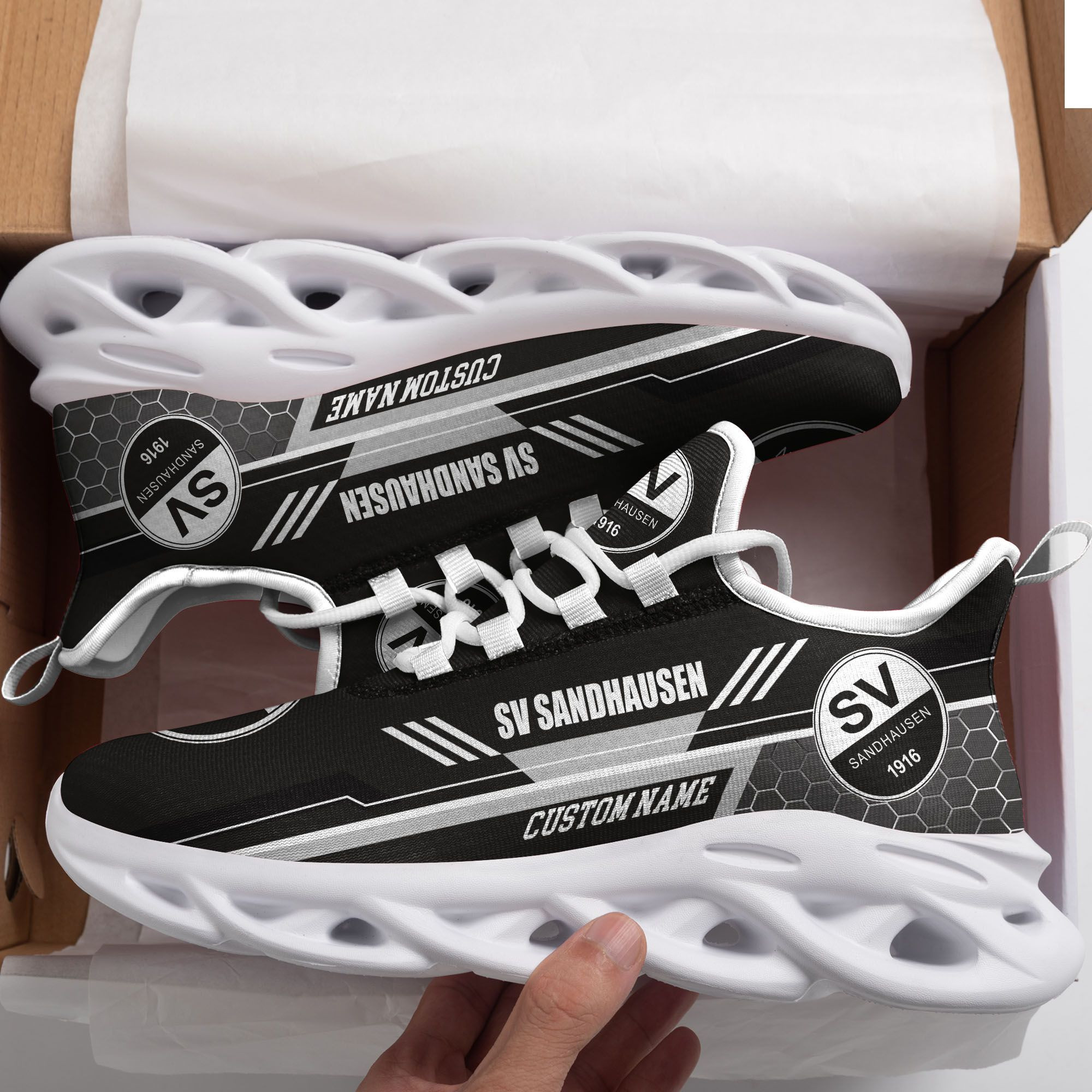 SV Sandhausen Personalisierte Max Soul Sneakers Schuhe