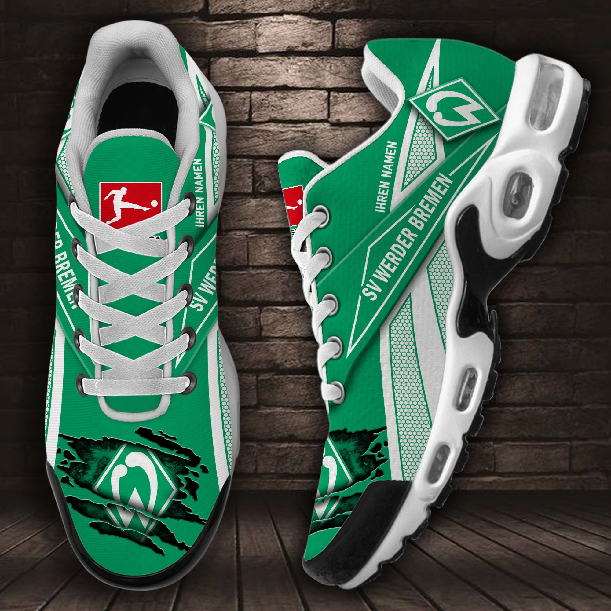 SV Werder Bremen TN Schuhe Sneakers für Männer und Frauen