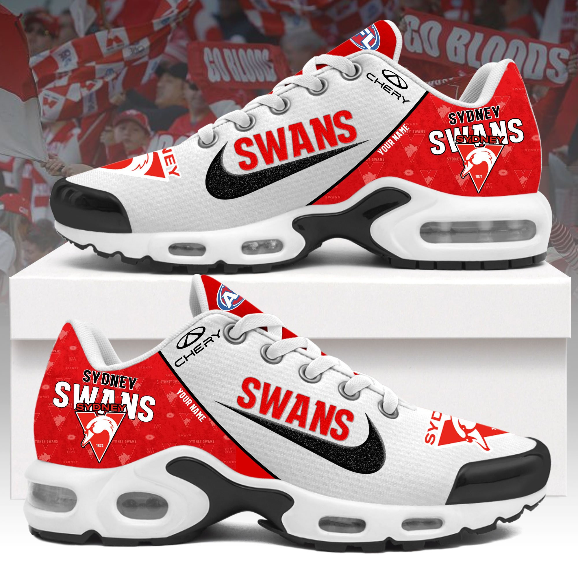 Sydney Swans TN Schuhe Turnschuhe für Männer und Frauen