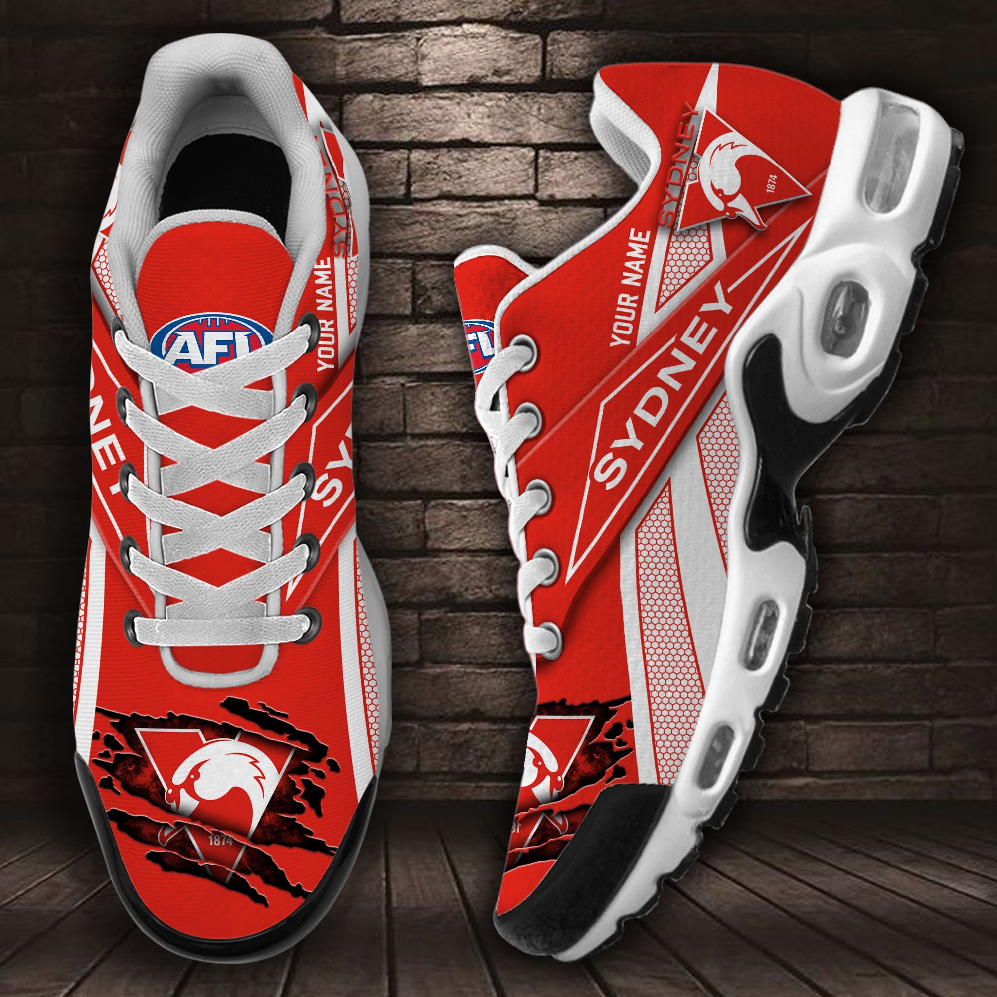 Sydney Swans TN Schuhe Turnschuhe für Männer und Frauen