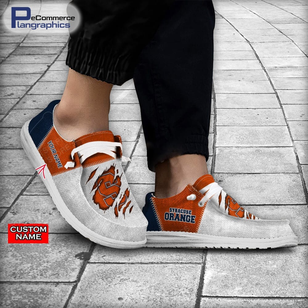 Syracuse Orange Custom Name H-D Schuhe