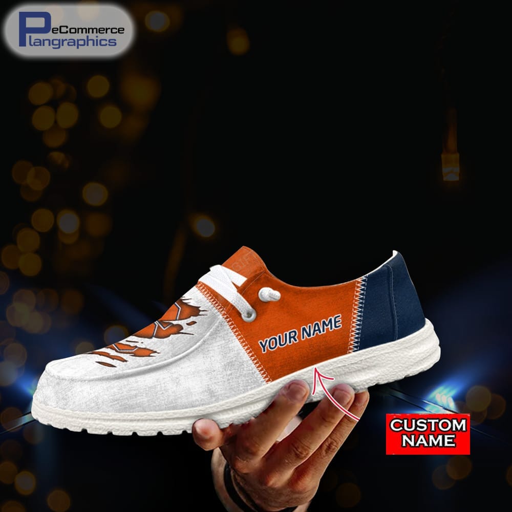 Syracuse Orange Custom Name H-D Schuhe