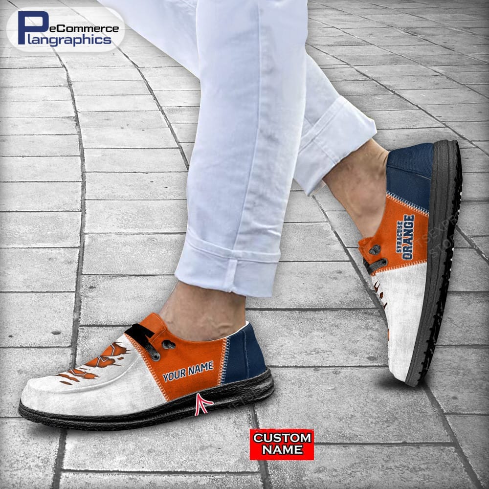 Syracuse Orange Custom Name H-D Schuhe