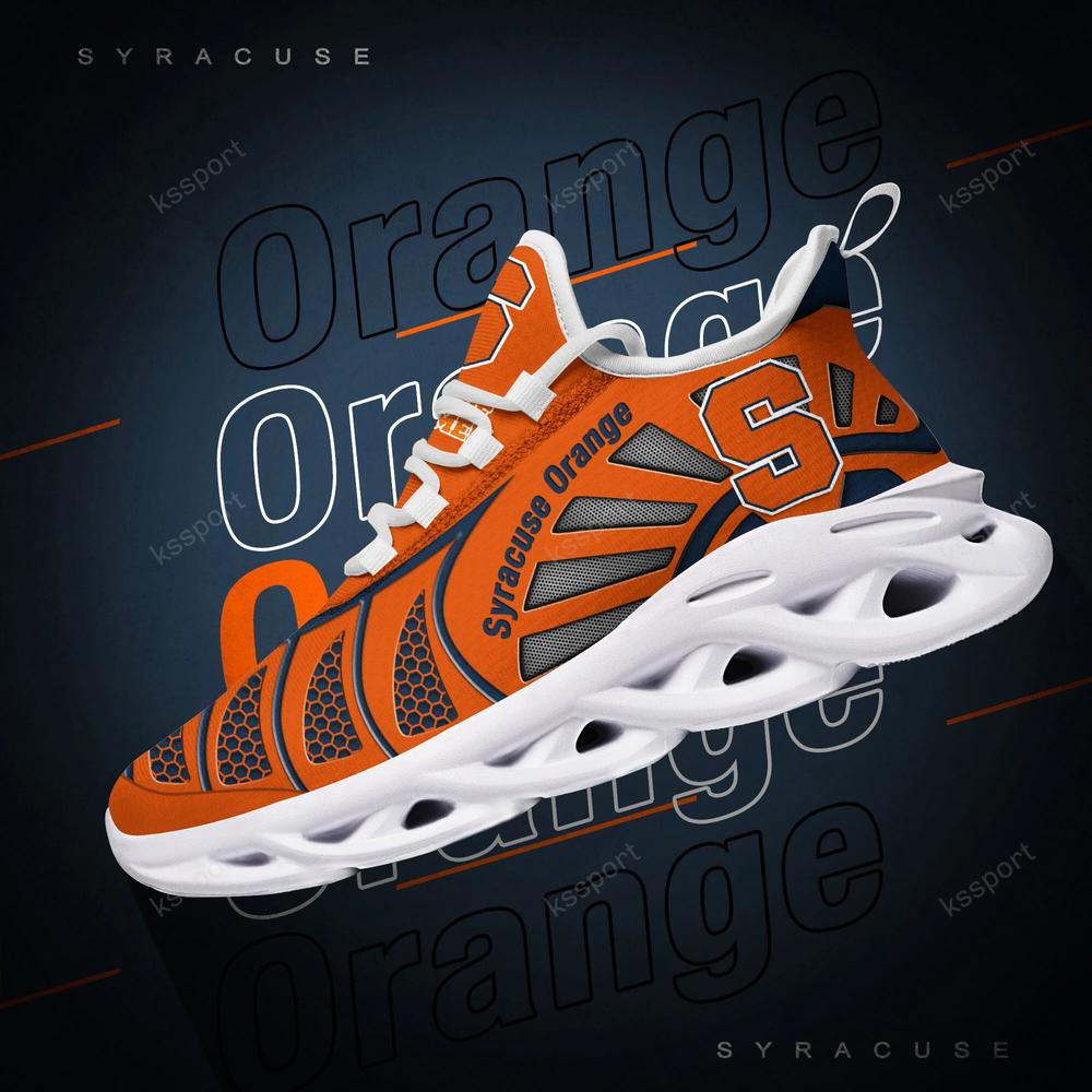 Syracuse Orange Max Soul Clunky, schwarz-weiße Laufschuhe