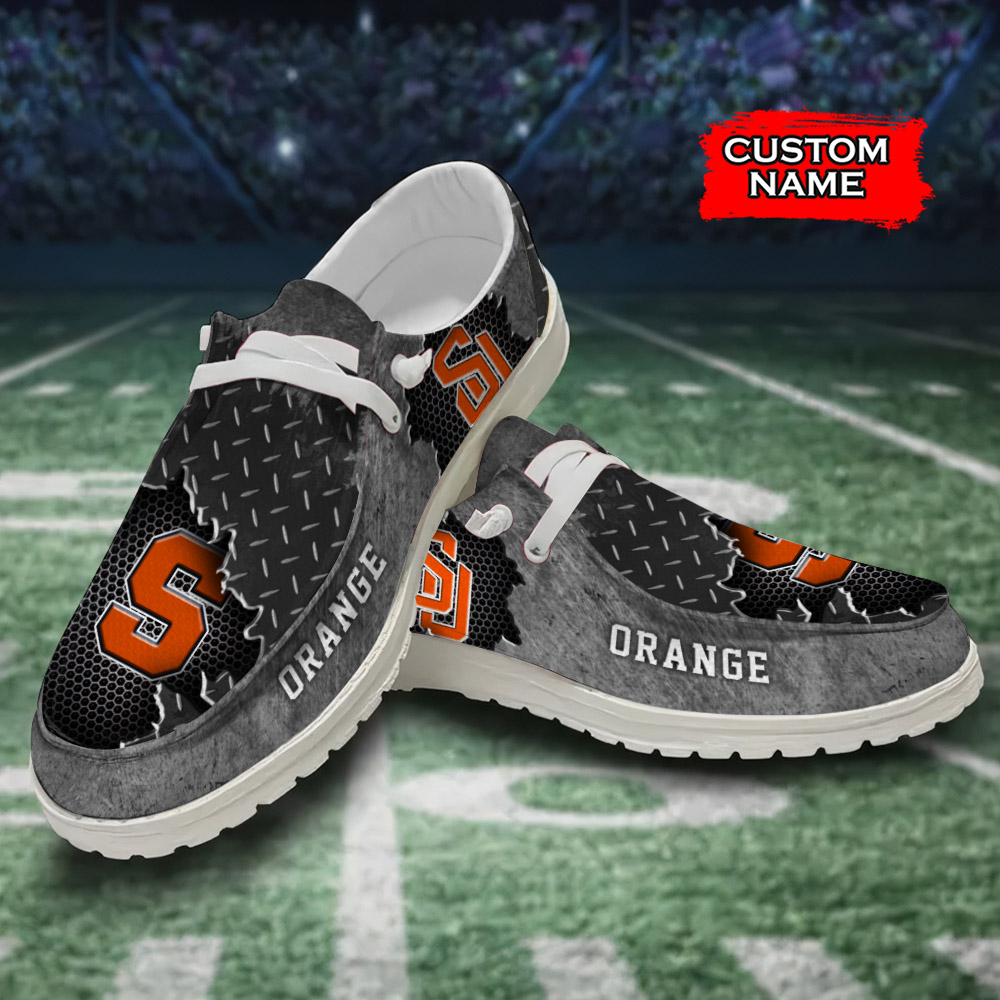Syracuse Orange personalisierte H-D Sportschuhe – individuelles Namensdesign