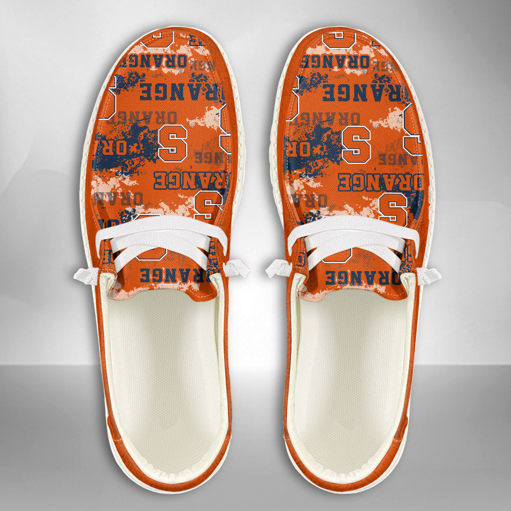 Syracuse Orange personalisierte H-D Sportschuhe – individuelles Namensdesign