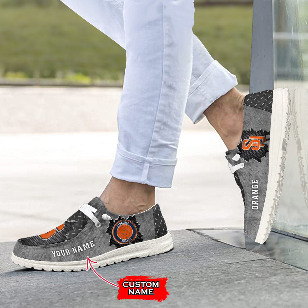 Syracuse Orange personalisierte H-D Sportschuhe – individuelles Namensdesign