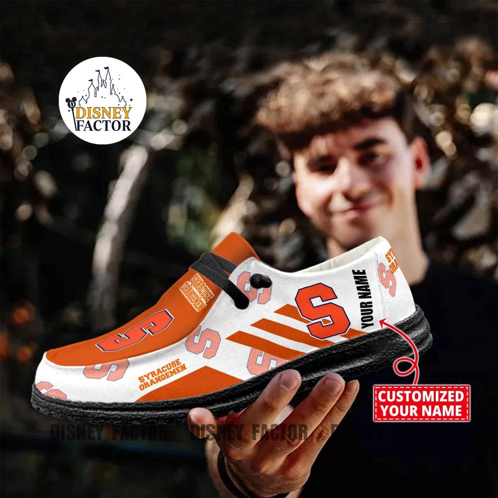 Syracuse Orange personalisierte H-D Sportschuhe – individuelles Namensdesign