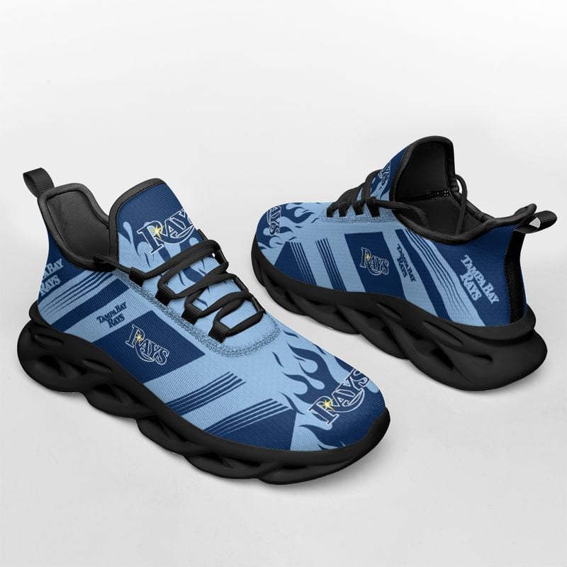 Tampa Bay Rays Streifen- und Feuermuster MAX SHOES NEW019659