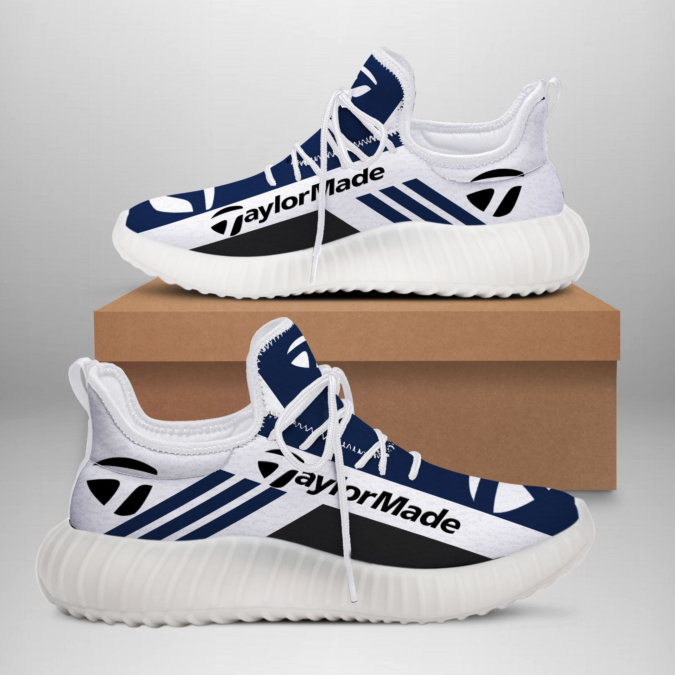 TaylorMade YZ Schuhe Ver1 (Dunkelblau und Weiß)