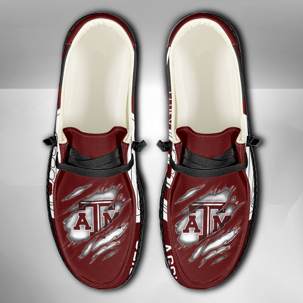Texas A&M Aggies H-D Shoes Wally Herren-Schnür-Loafer für Damen und Herren