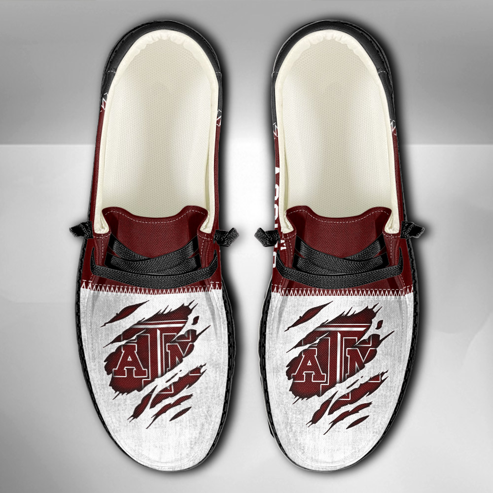 Texas A&M Aggies H-D Shoes Wally Herren-Schnür-Loafer für Damen und Herren