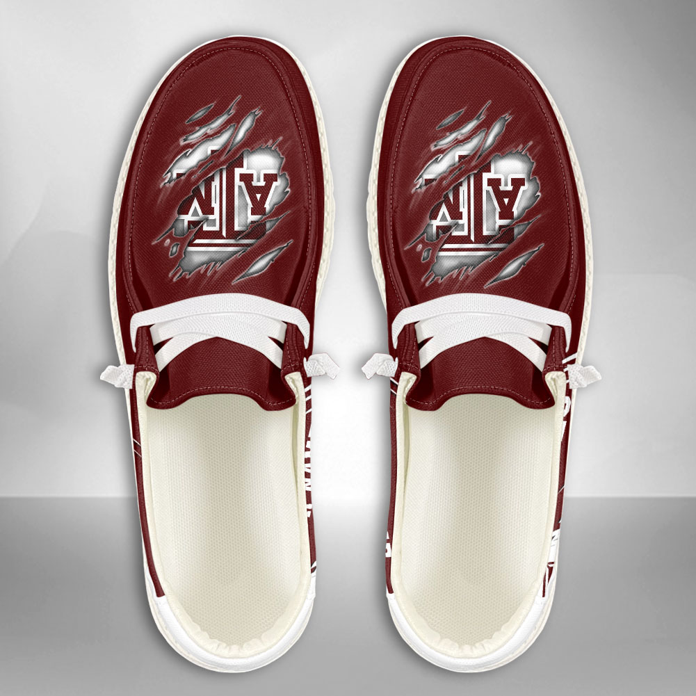 Texas A&M Aggies H-D Shoes Wally Herren-Schnür-Loafer für Damen und Herren