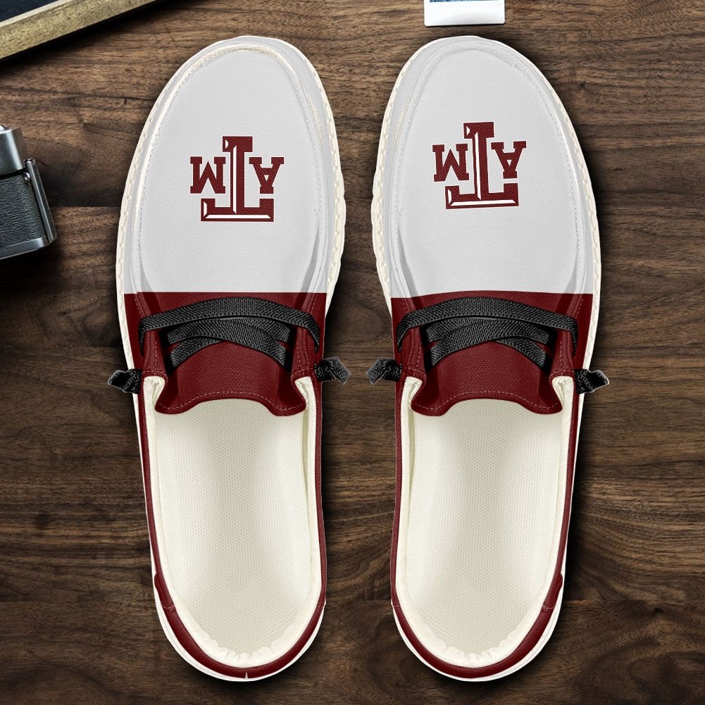 Texas A&M Aggies personalisierte H-D-Sportschuhe – individuelles Namensdesign