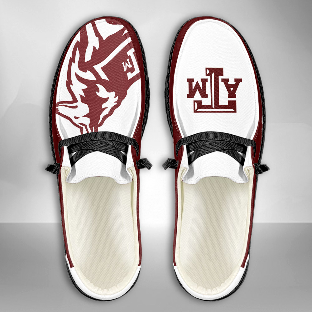 Texas A&M Aggies personalisierte H-D-Sportschuhe – individuelles Namensdesign
