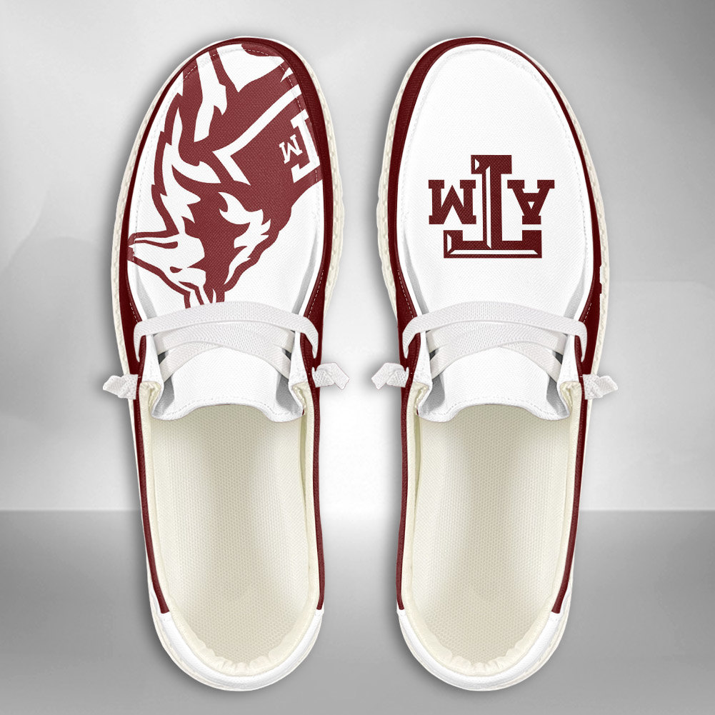 Texas A&M Aggies personalisierte H-D-Sportschuhe – individuelles Namensdesign