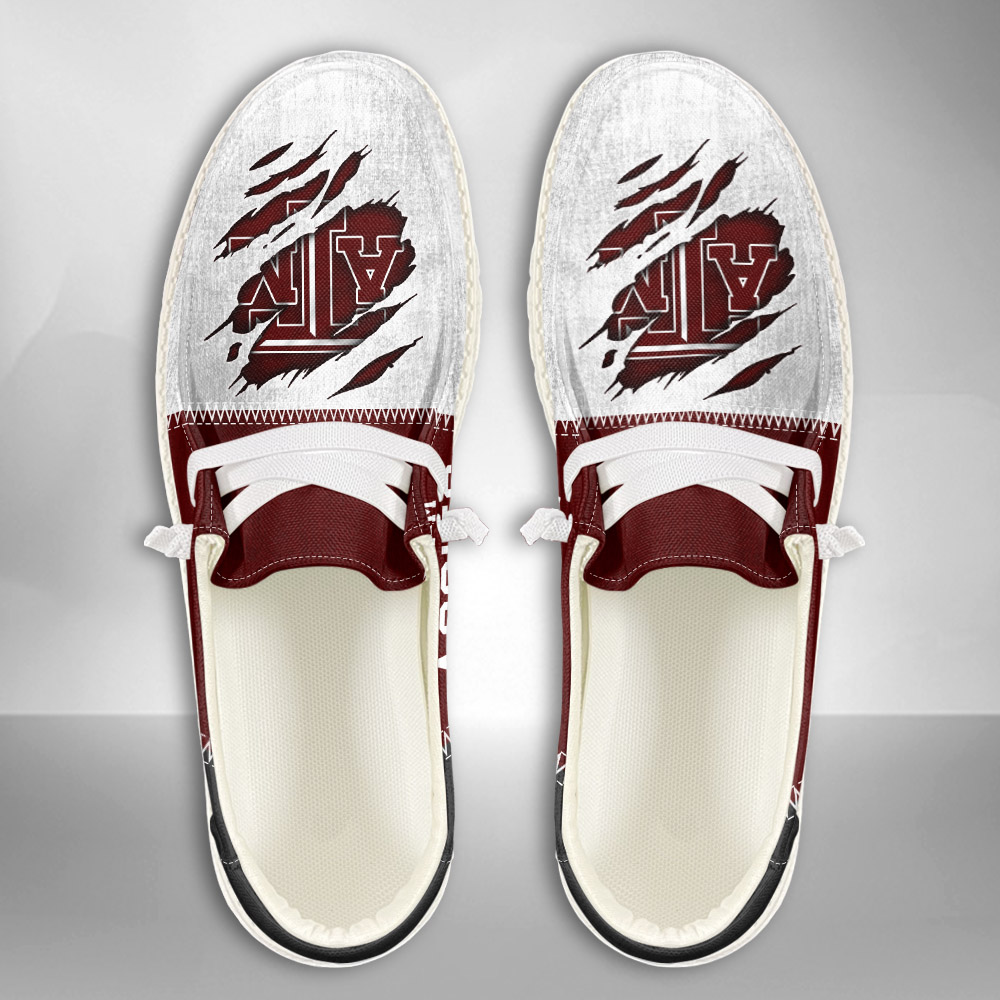 Texas A&M Aggies personalisierte H-D-Sportschuhe – individuelles Namensdesign