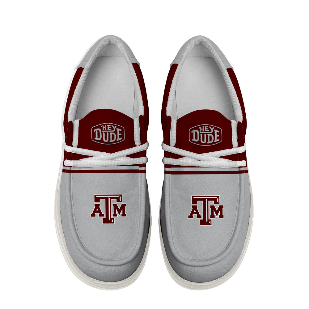 Texas A&M Aggies personalisierte Hey Dude-Sportschuhe – individuelles Namensdesign, perfektes Geschenk für Fans