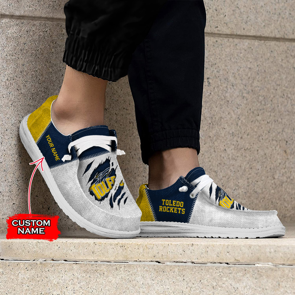Toledo Rockets H-D Shoes Wally Herren-Slipper zum Schnüren für Männer und Frauen