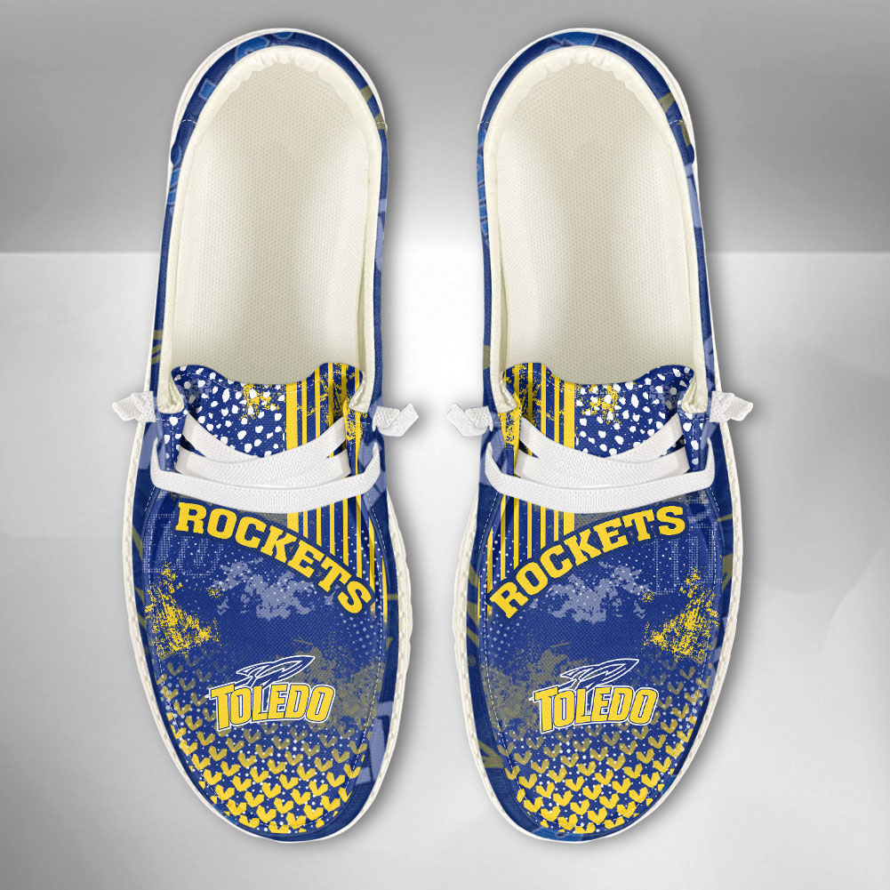 Toledo Rockets H-D Shoes Wally Herren-Slipper zum Schnüren für Männer und Frauen