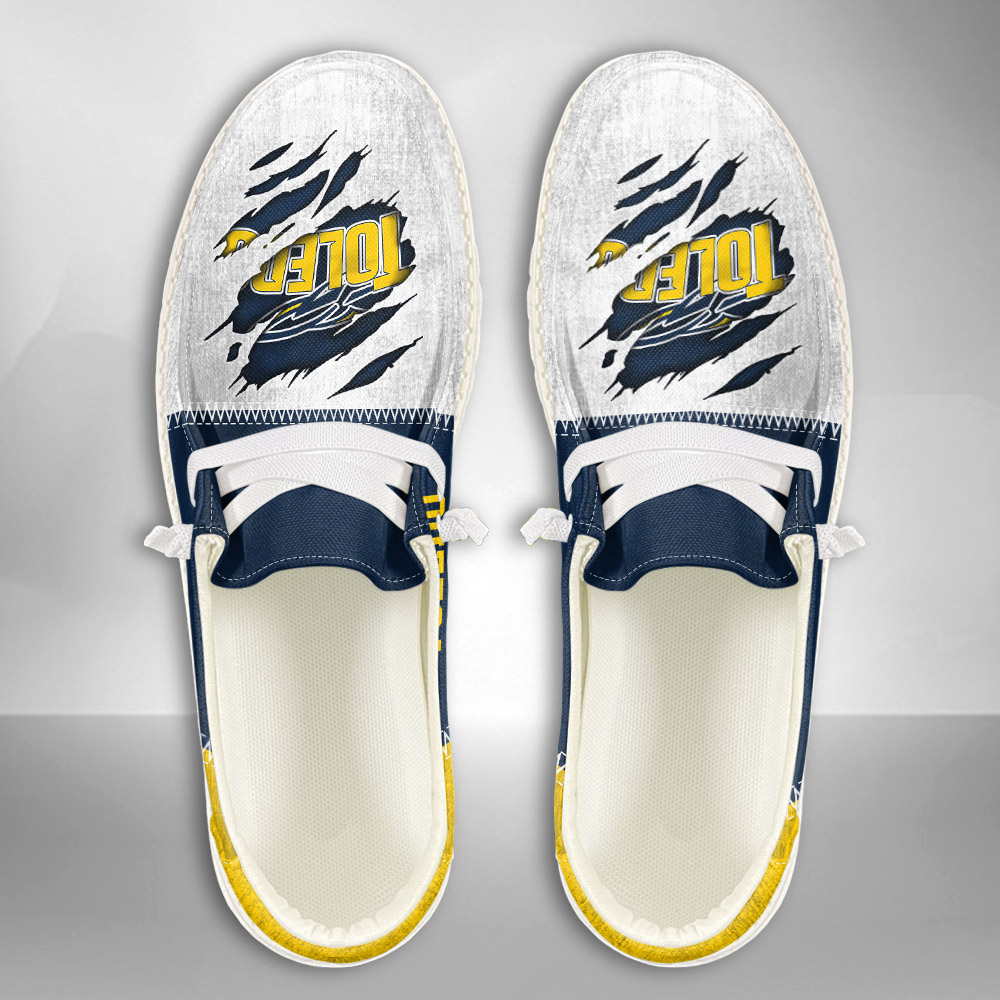 Toledo Rockets H-D Shoes Wally Herren-Slipper zum Schnüren für Männer und Frauen