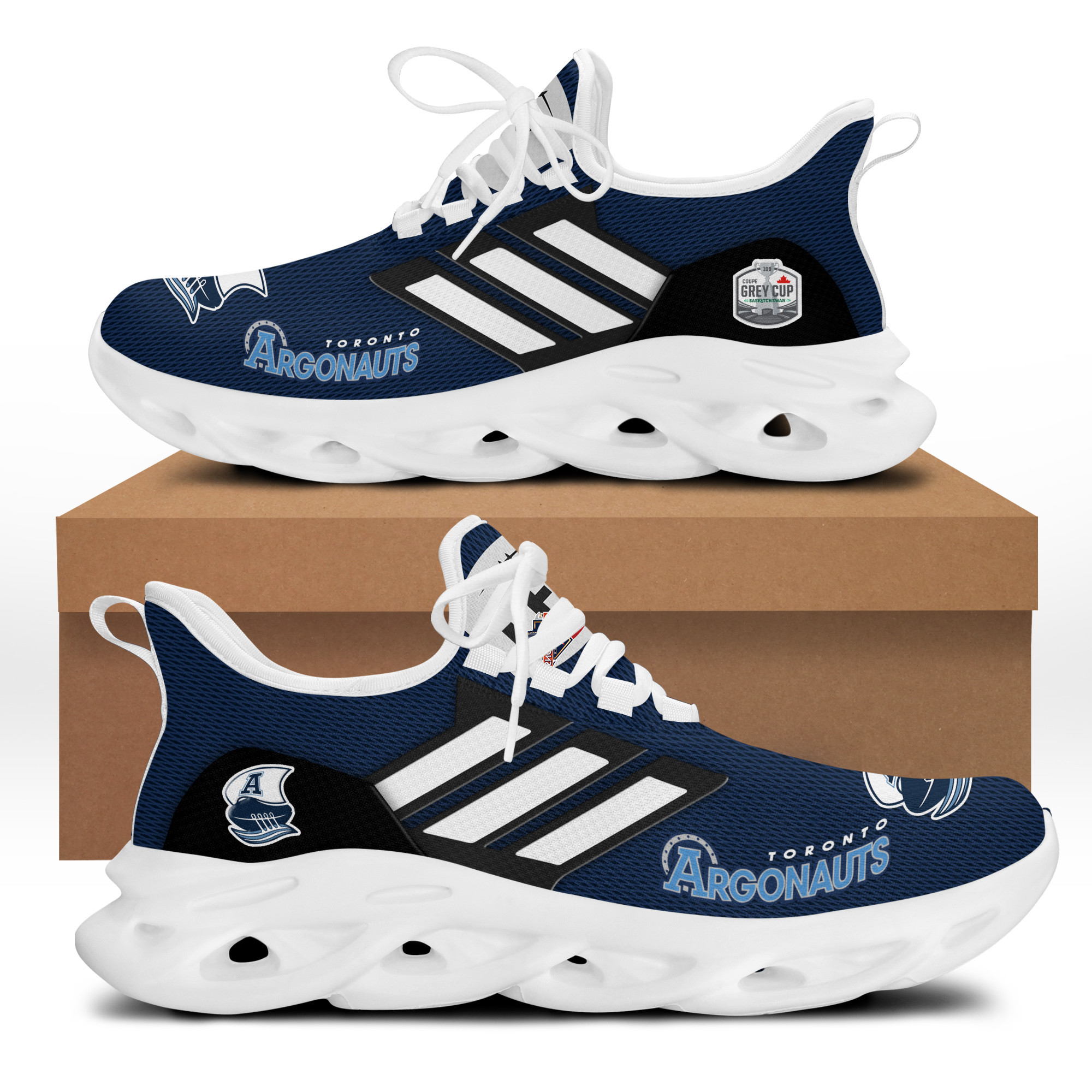 Toronto Argonauts 109 Grey Cup Champions RN Schuhe Ver 2