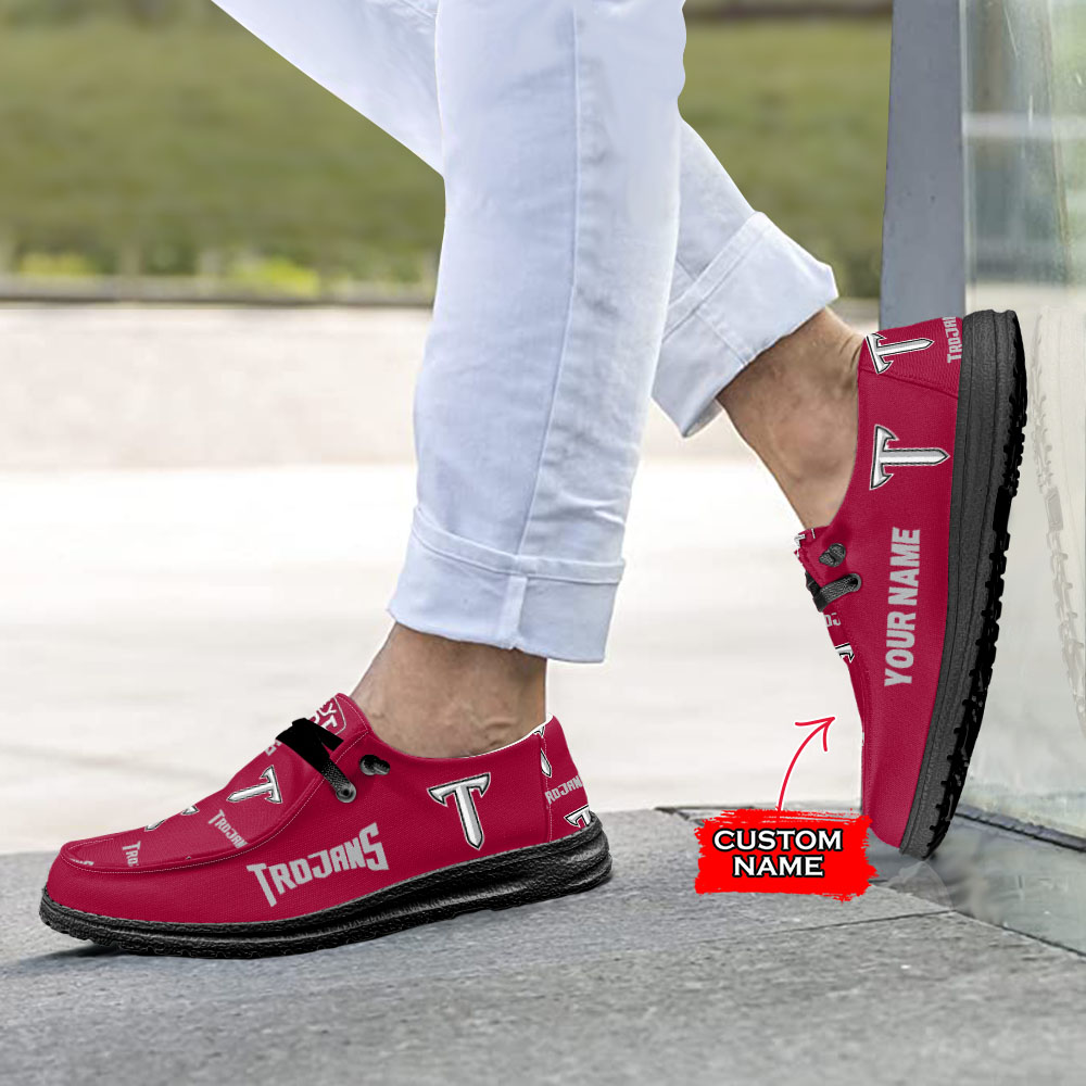 Troy Trojans H-D Shoes Wally Herren-Slipper zum Schnüren für Männer und Frauen