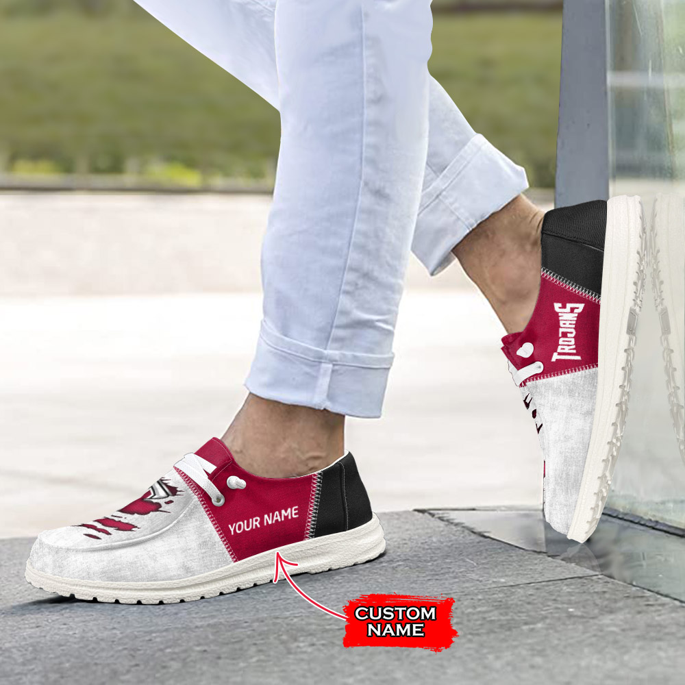 Troy Trojans H-D Shoes Wally Herren-Slipper zum Schnüren für Männer und Frauen