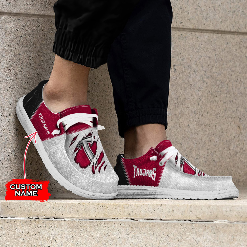 Troy Trojans H-D Shoes Wally Herren-Slipper zum Schnüren für Männer und Frauen