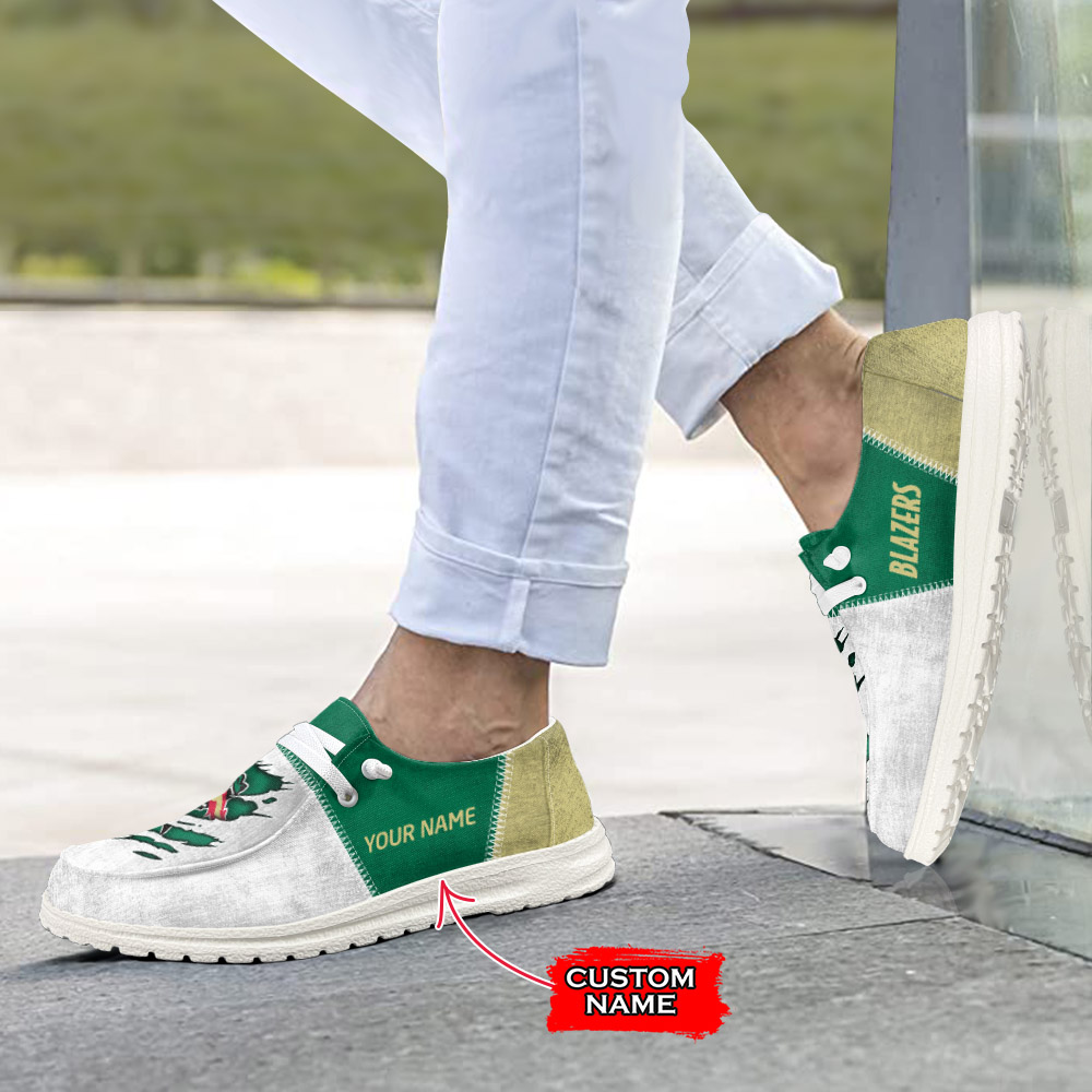 UAB Blazers H-D Shoes Wally Herren-Slipper zum Schnüren für Männer und Frauen