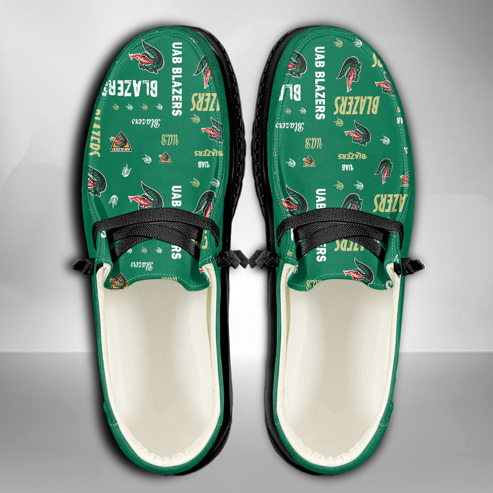 UAB Blazers H-D Shoes Wally Herren-Slipper zum Schnüren für Männer und Frauen