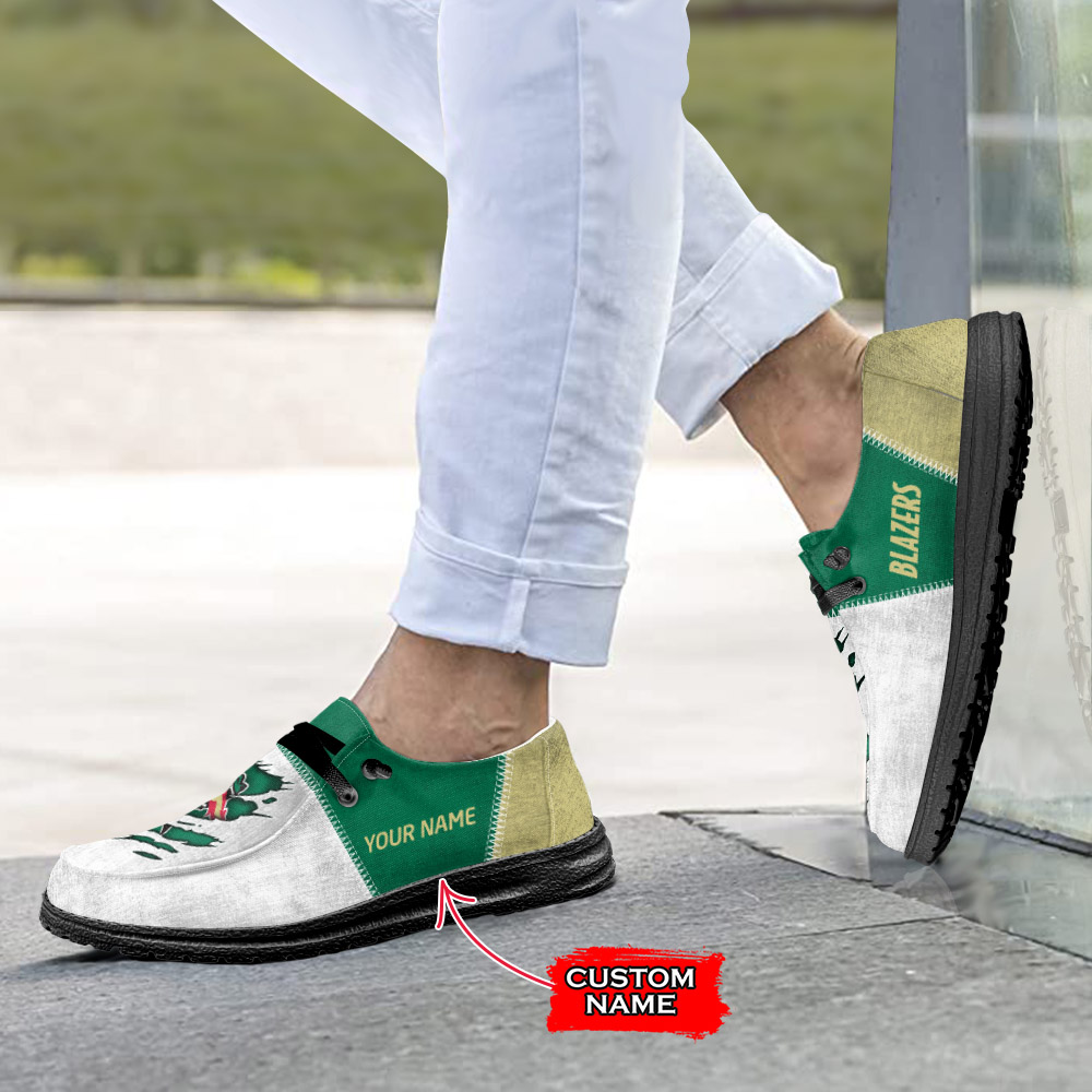UAB Blazers H-D Shoes Wally Herren-Slipper zum Schnüren für Männer und Frauen