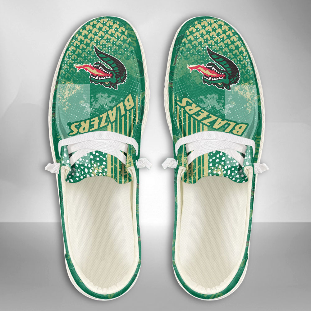 UAB Blazers personalisierte H-D-Sportschuhe – individuelles Namensdesign
