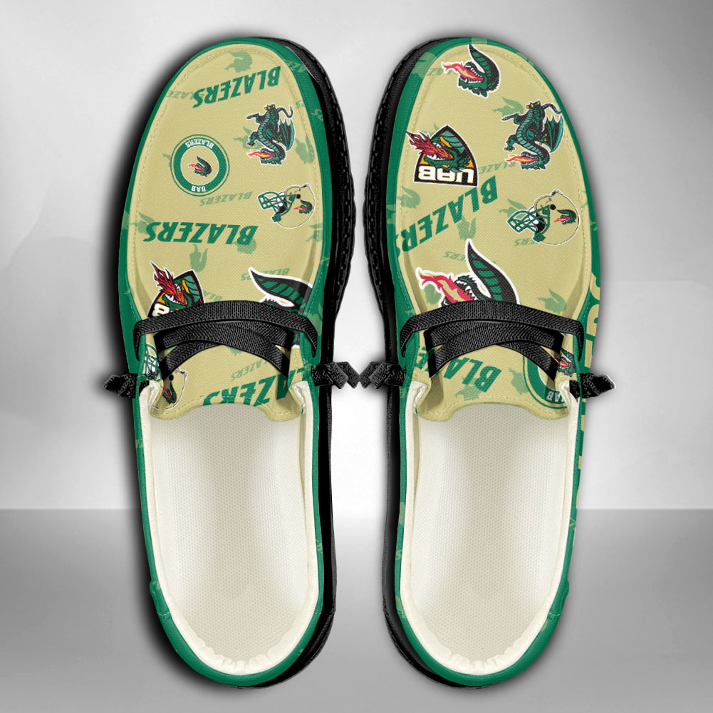 UAB Blazers personalisierte H-D-Sportschuhe – individuelles Namensdesign