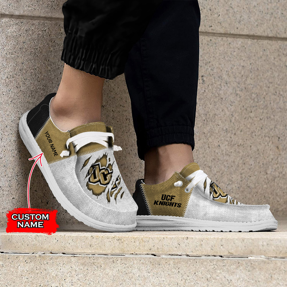 UCF Knights H-D Shoes Wally Herren-Slipper zum Schnüren für Männer und Frauen