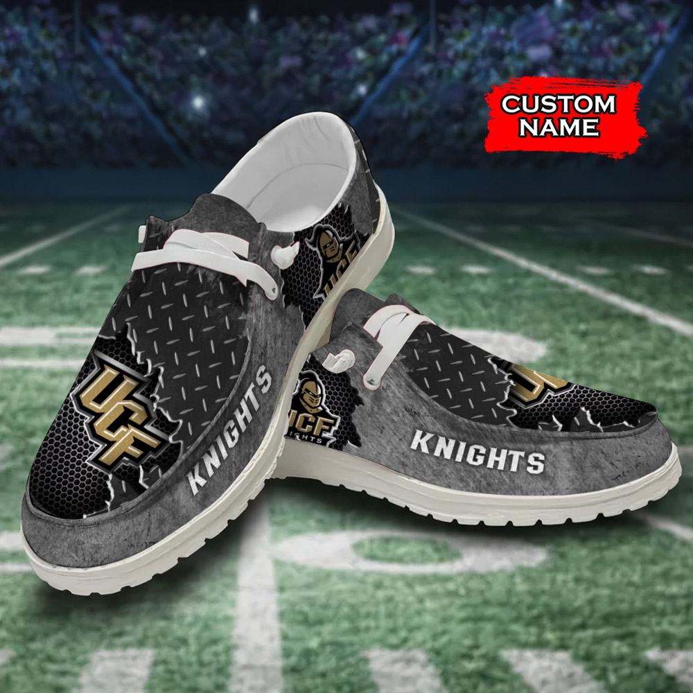 UCF Knights H-D Shoes Wally Herren-Slipper zum Schnüren für Männer und Frauen