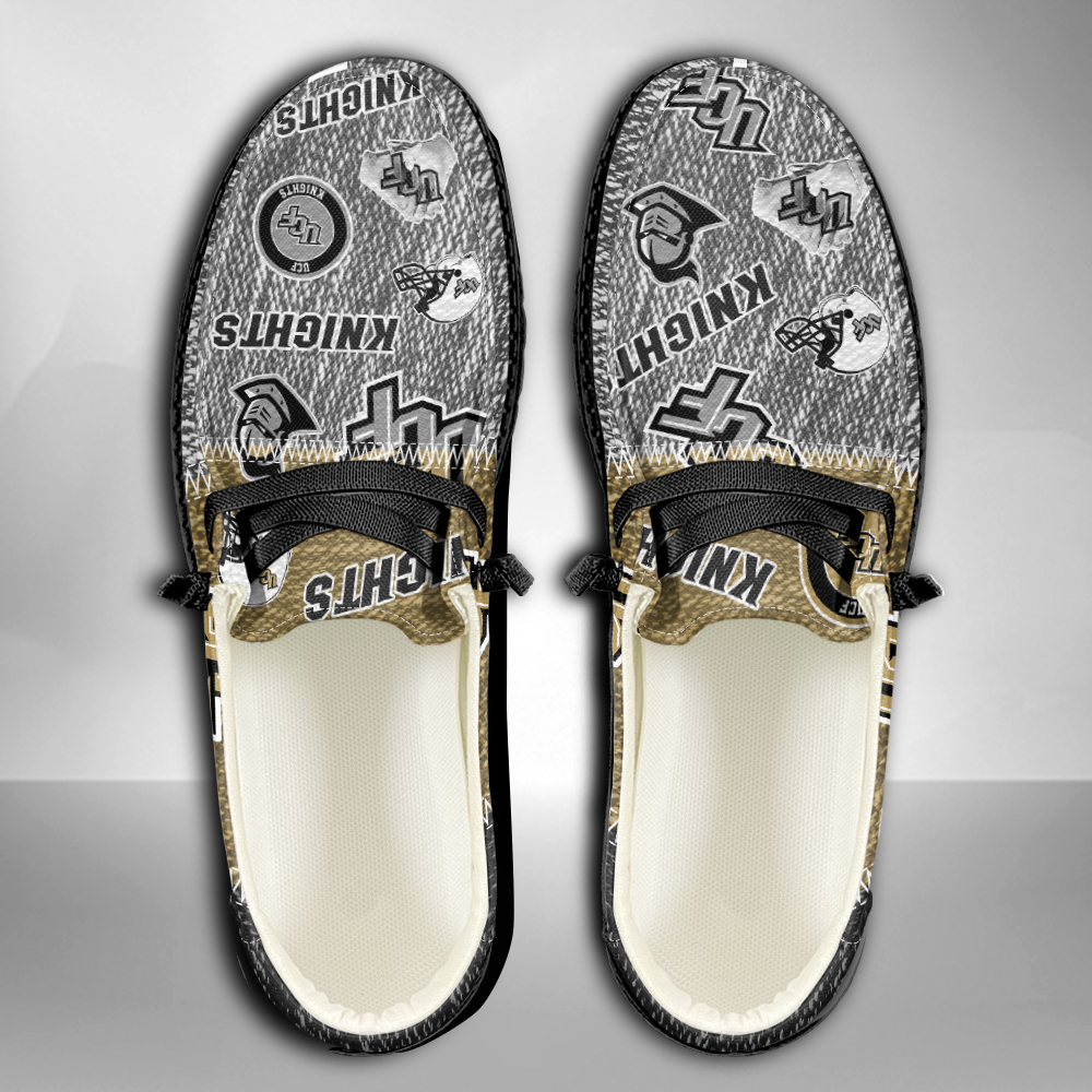 UCF Knights H-D Shoes Wally Herren-Slipper zum Schnüren für Männer und Frauen