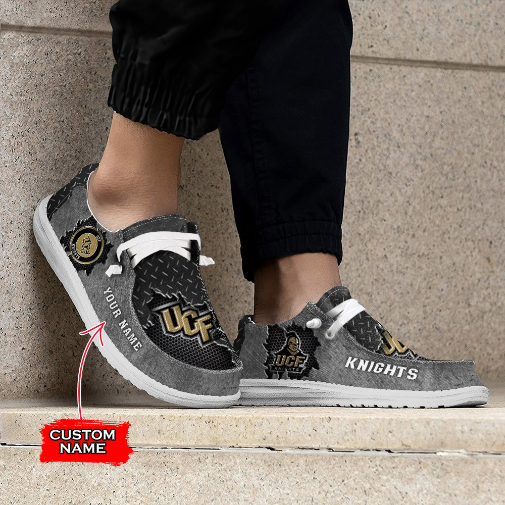 UCF Knights H-D Shoes Wally Herren-Slipper zum Schnüren für Männer und Frauen