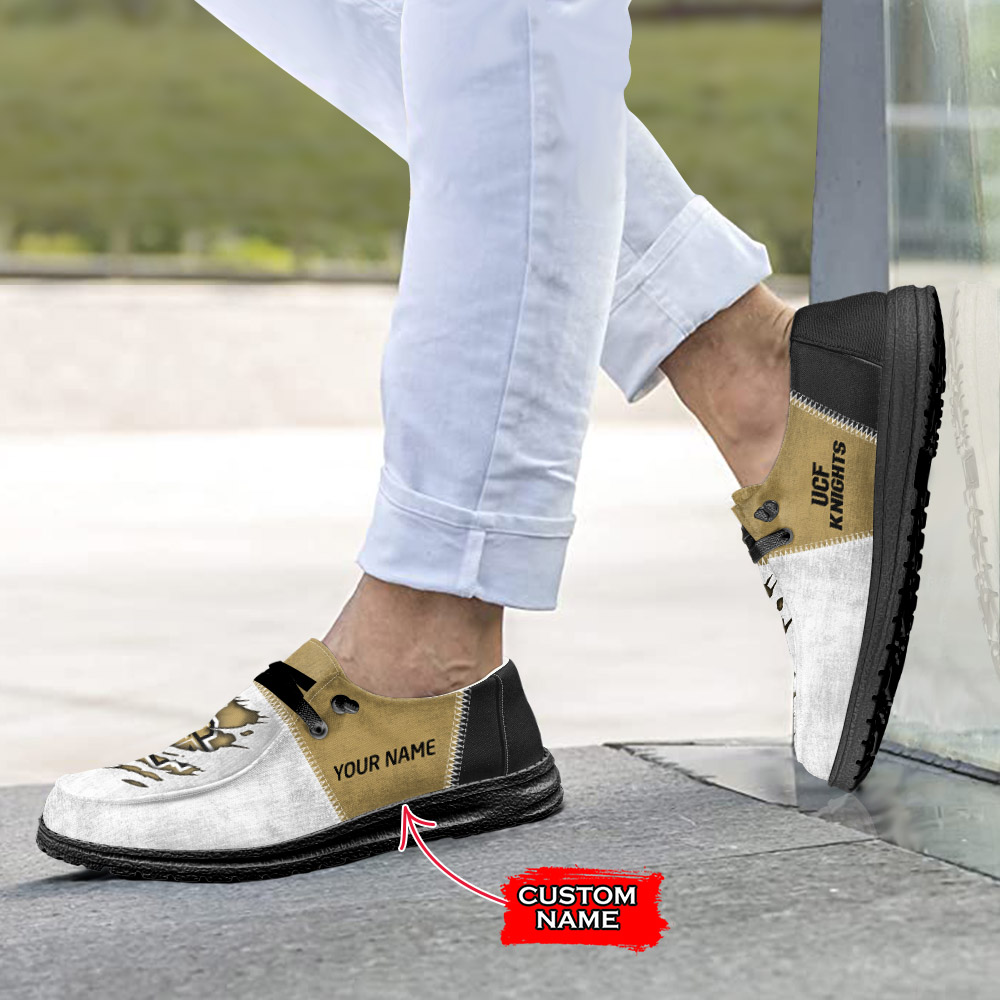 UCF Knights H-D Shoes Wally Herren-Slipper zum Schnüren für Männer und Frauen