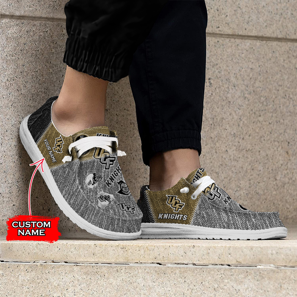 UCF Knights personalisierte H-D-Sportschuhe – individuelles Namensdesign