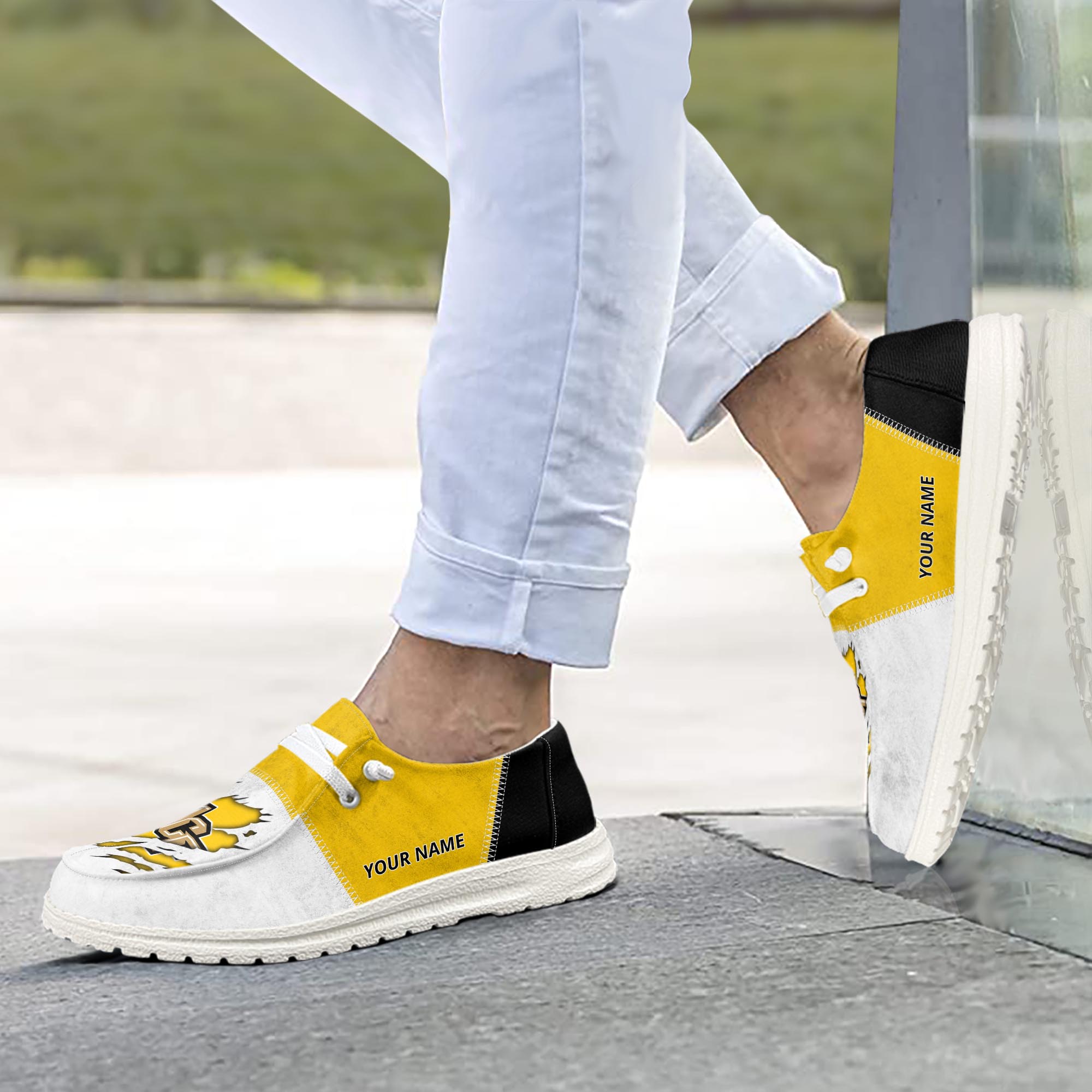 UCF Knights personalisierte H-D-Sportschuhe – individuelles Namensdesign